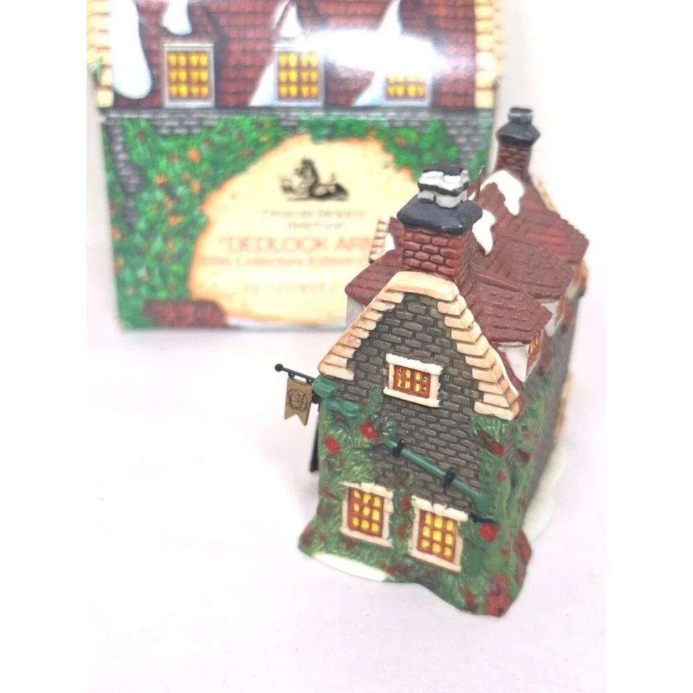 Vintage 1994 Dept 56 Charles Dickens Heritage “DEDLOCK ARMS